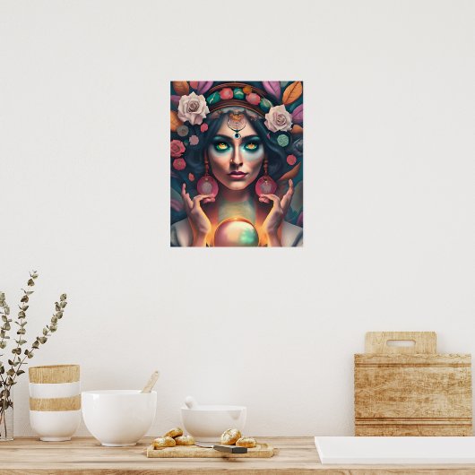 Poster voor fortuinverkopers (Keuken)