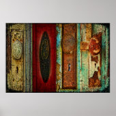  Poster voor fotografie van deurknop (Voorkant)