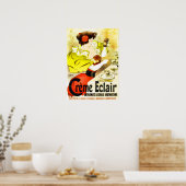 Poster voor Franse dessertreclame (Keuken)