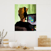 Poster voor games (Keuken)