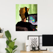 Poster voor games (Thuiskantoor)