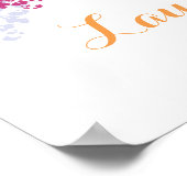 Poster voor gebarentaal voor dames en heren (Hoek)