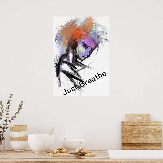 Poster voor geestelijke gezondheid (Keuken)