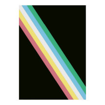 Poster voor gehandicaptenvlag voor gehandicaptenre