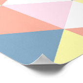 Poster voor gemouteerde driehoek (Hoek)