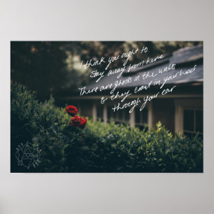 Poster voor geschillen