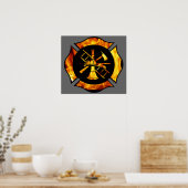 Poster voor gevechten met Maltese kruis 2 (Keuken)