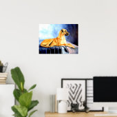 Poster voor geweldige daanwandafdrukken (Thuiskantoor)