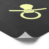 Poster voor gezamelijke honden Aankondiging van zw (Hoek)