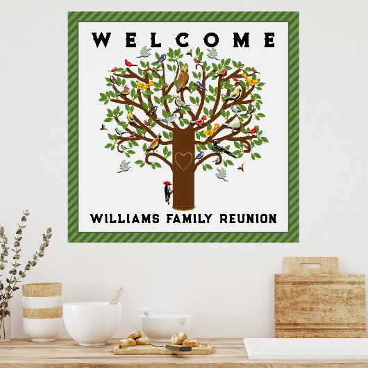 Poster voor gezinshereniging (Keuken)