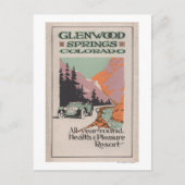 Poster voor gezondheidsResort # 1 Briefkaart (Voorkant)