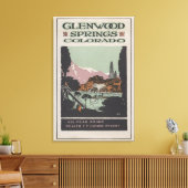 Poster voor gezondheidsResort # 2 Canvas Afdruk (Insitu (Woonkamer))