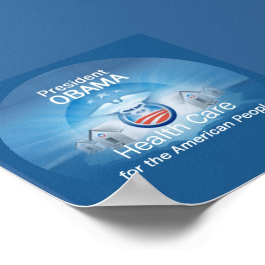 Poster voor gezondheidszorg (Hoek)