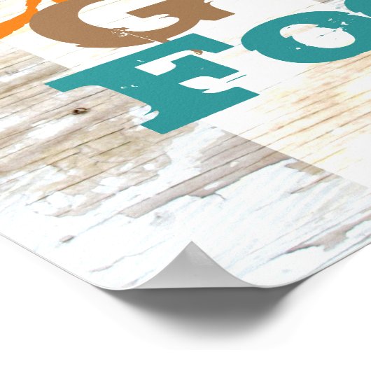 poster voor goede keuken (Hoek)