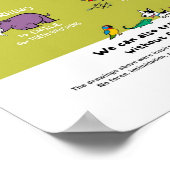 Poster voor gratis diertraining (18 x 24 inch) (Hoek)