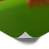 Poster voor groene bijen en Daisy of afdrukken (Hoek)