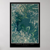 Poster voor groene rivier het Kentucky (Voorkant)