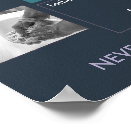 Poster voor handwasveiligheid (Hoek)