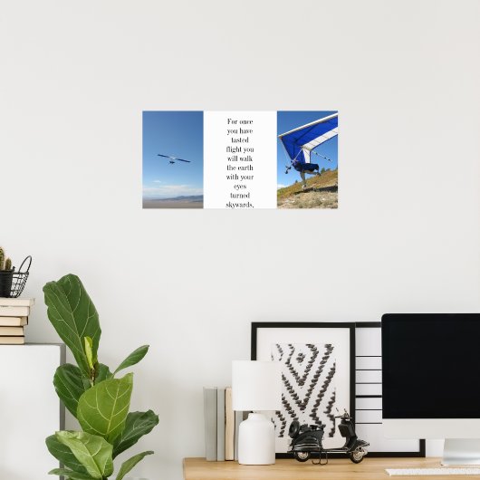 Poster voor hangen (Thuiskantoor)