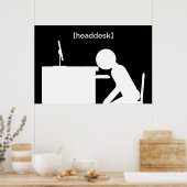 poster voor headdesk (Keuken)