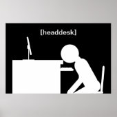 poster voor headdesk (Voorkant)