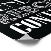 Poster voor hedendaagse dans-subway (Hoek)