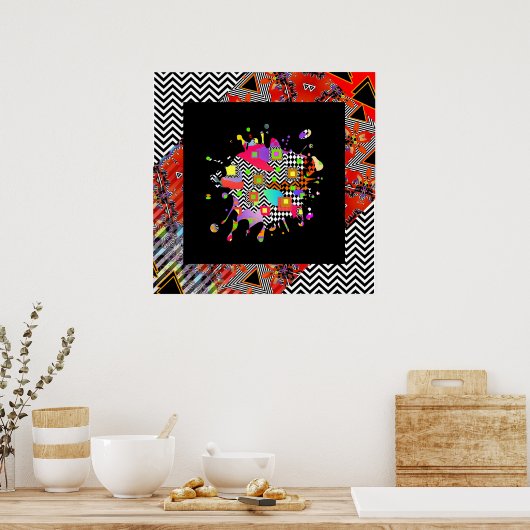 Poster voor hedendaagse Splotch (Keuken)