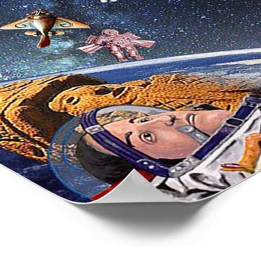 Poster voor heispanisch erfgoed (Hoek)