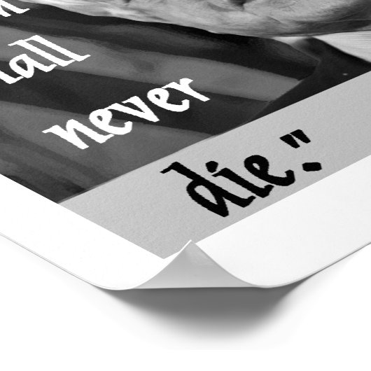 poster voor herdenking van kennedy (Hoek)