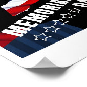 Poster voor herdenkingsdag (Hoek)