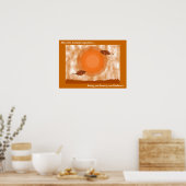 Poster voor herfst Equinox-insnijding (Keuken)