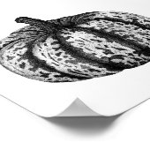 Poster voor herfstroompompoenen (Hoek)