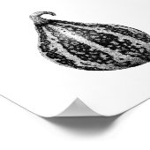 Poster voor herfstroompompoenen (Hoek)