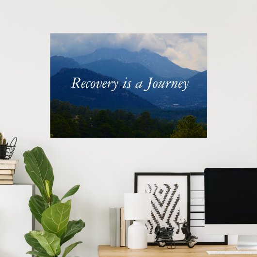 Poster voor herstelbehandeling (Thuiskantoor)