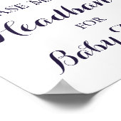 Poster voor het aantekenen van een blokband-statio (Hoek)