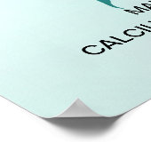 Poster voor het afwerpen van poeder voor schoonhei (Hoek)