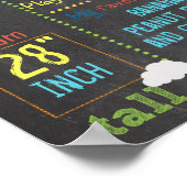 Poster voor het eerste verjaardagsgebaar bij de pa (Hoek)