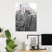 Poster voor het herdenkingsverdrag van Korea (Thuiskantoor)