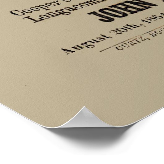 Poster voor het herstel van de burgeroorlog (Hoek)