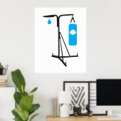 Poster voor het inkepen van gebak (Thuiskantoor)