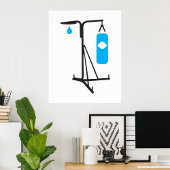 Poster voor het inkepen van gebak