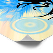 Poster voor het kiemen van water (Hoek)