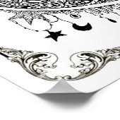 Poster voor het kleuren van "Mrs Dee's Hummingbird (Hoek)