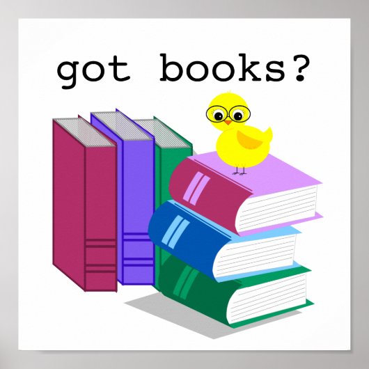 Poster voor het lezen van boeken (Voorkant)