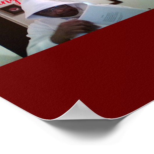 Poster voor het lezen van poëzie (Hoek)