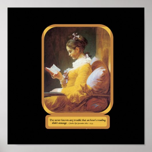 Poster voor het lezen van vrouwen (Voorkant)