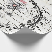 Poster voor het loskoppelen van koningin-bijenmeub cadeaupapier (Hoek)