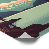 Poster voor het minimaliseren van de reiskunst van (Hoek)