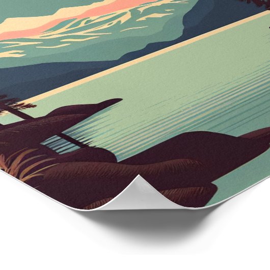 Poster voor het minimaliseren van de reiskunst van (Hoek)