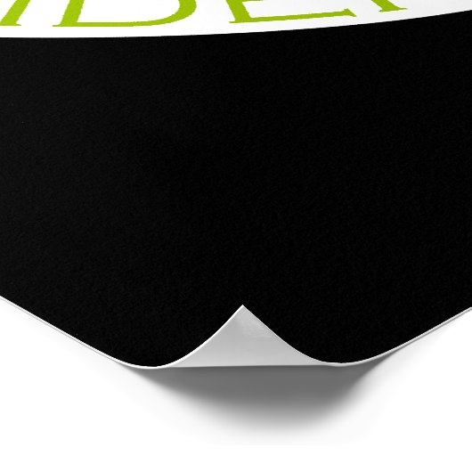 Poster voor het ondertekenen van hoge-ringstdollar (Hoek)